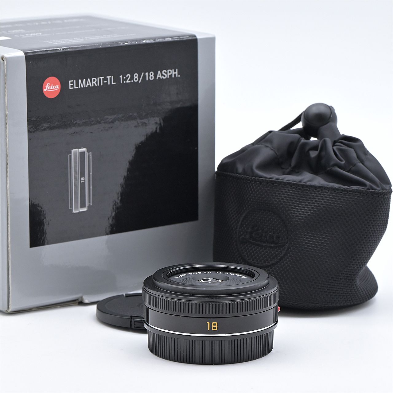 Leica ライカ Elmarit-TL 18mm F2.8 ASPH. ブラック 交換レンズ【中古】
