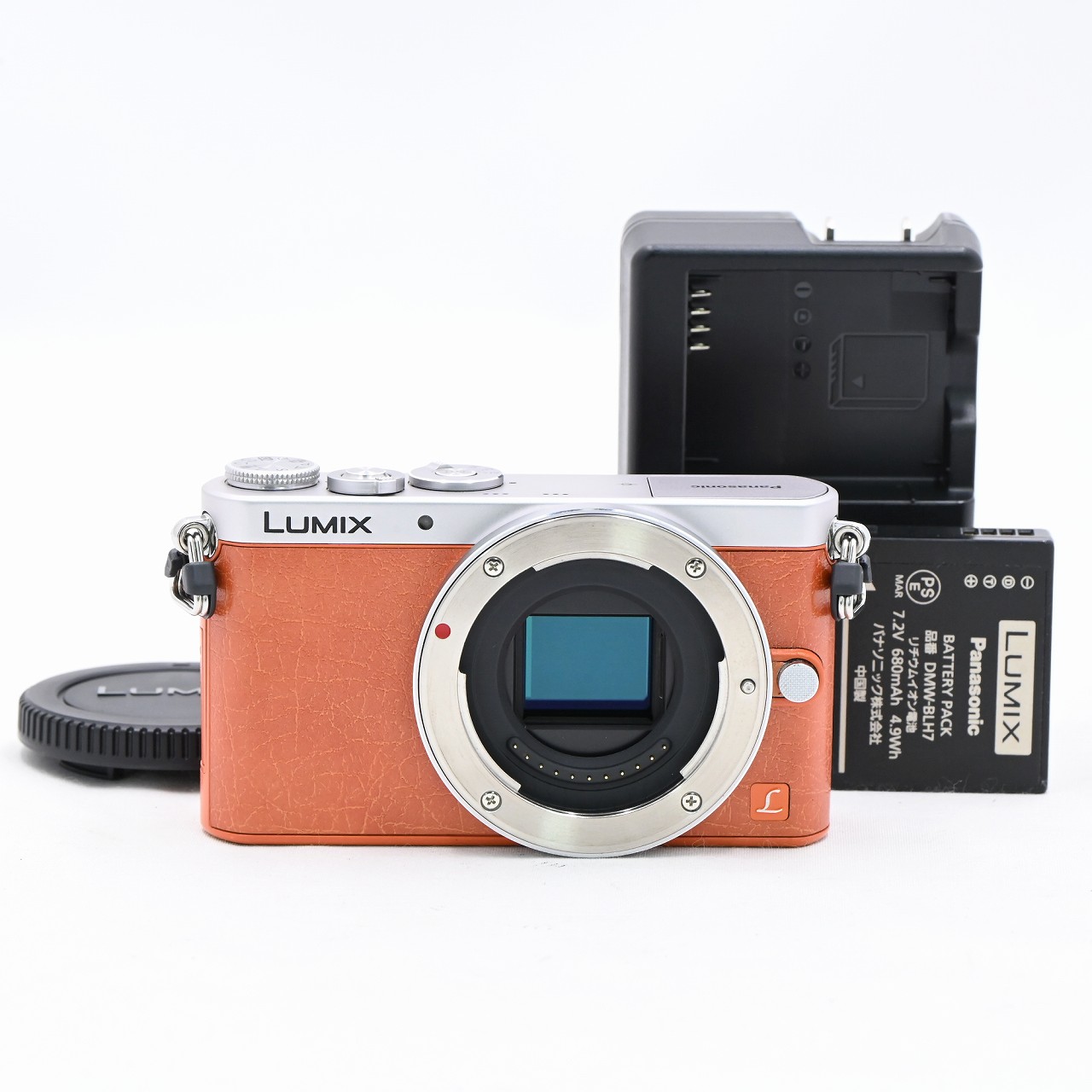 楽天市場】Panasonic パナソニック LUMIX GM1 オレンジ DMC-GM1