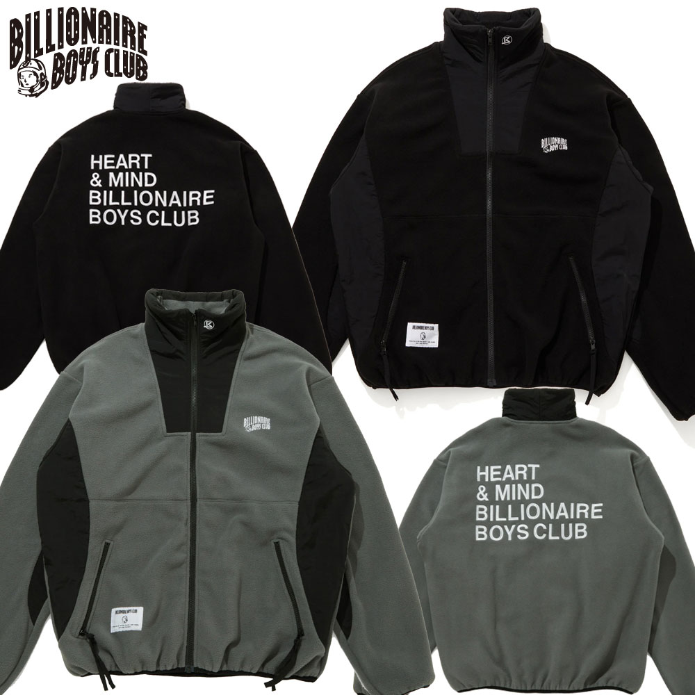 【BILLIONAIRE BOYS CLUB / ビリオネアボーイズクラブ】フリースジャケット/FLEECE ZIP UP C&S BBCJP243K007｜BBC ジャケット ストリート スケーター メンズ レディース ファッション