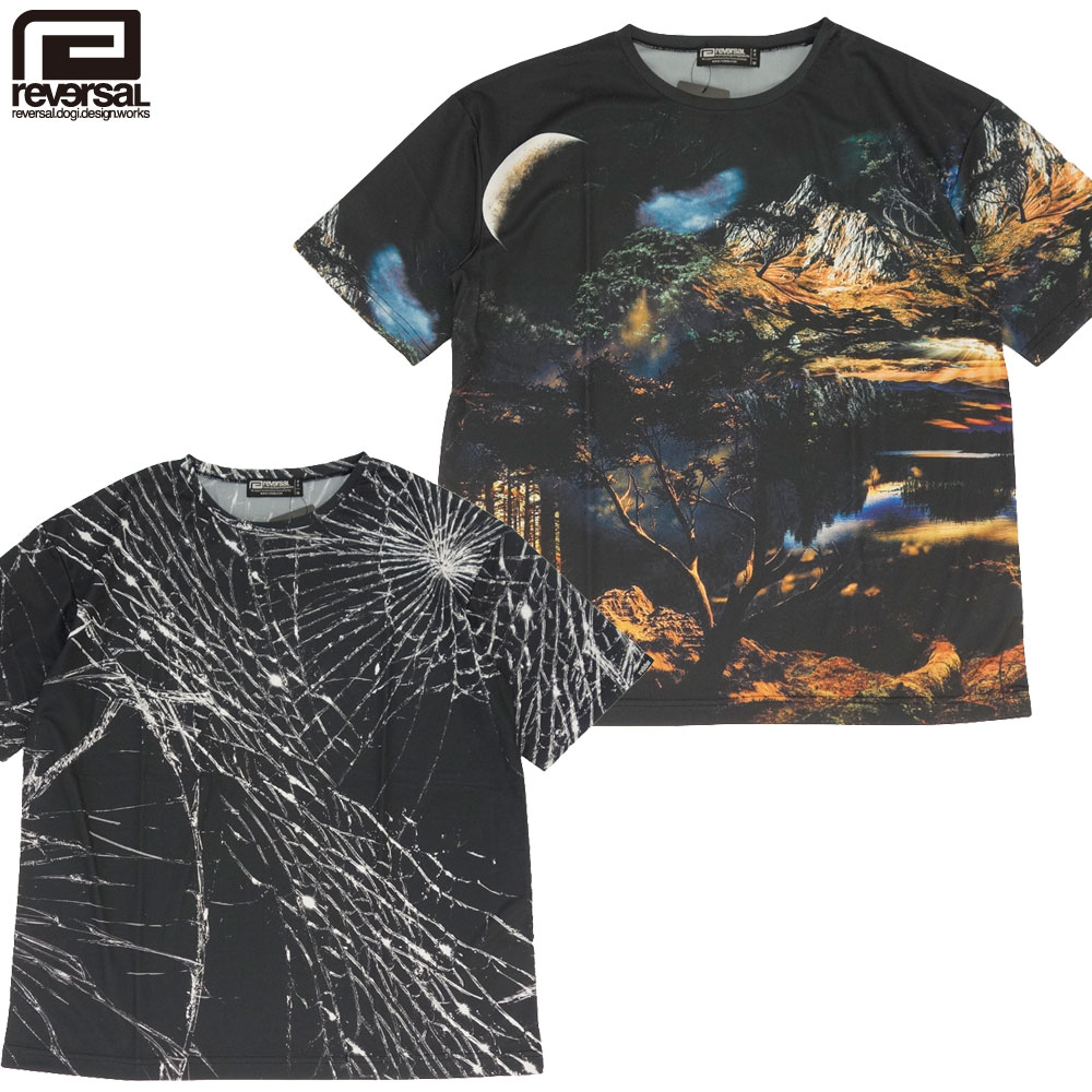 【reversal/リバーサル 】 ドライメッシュ Tシャツ 半袖 ビッグシルエット/BIG SILHOUETTE DRY TEE rv21ss013