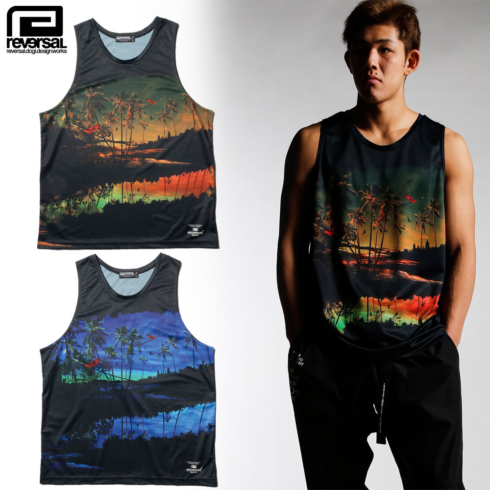 【reversal/リバーサル】ドライ タンクトップ/RESORT DRY TANKTOP rv24ss057|ストリート スケーター スポーツ アクティブ 格闘技|FLAGSHIP