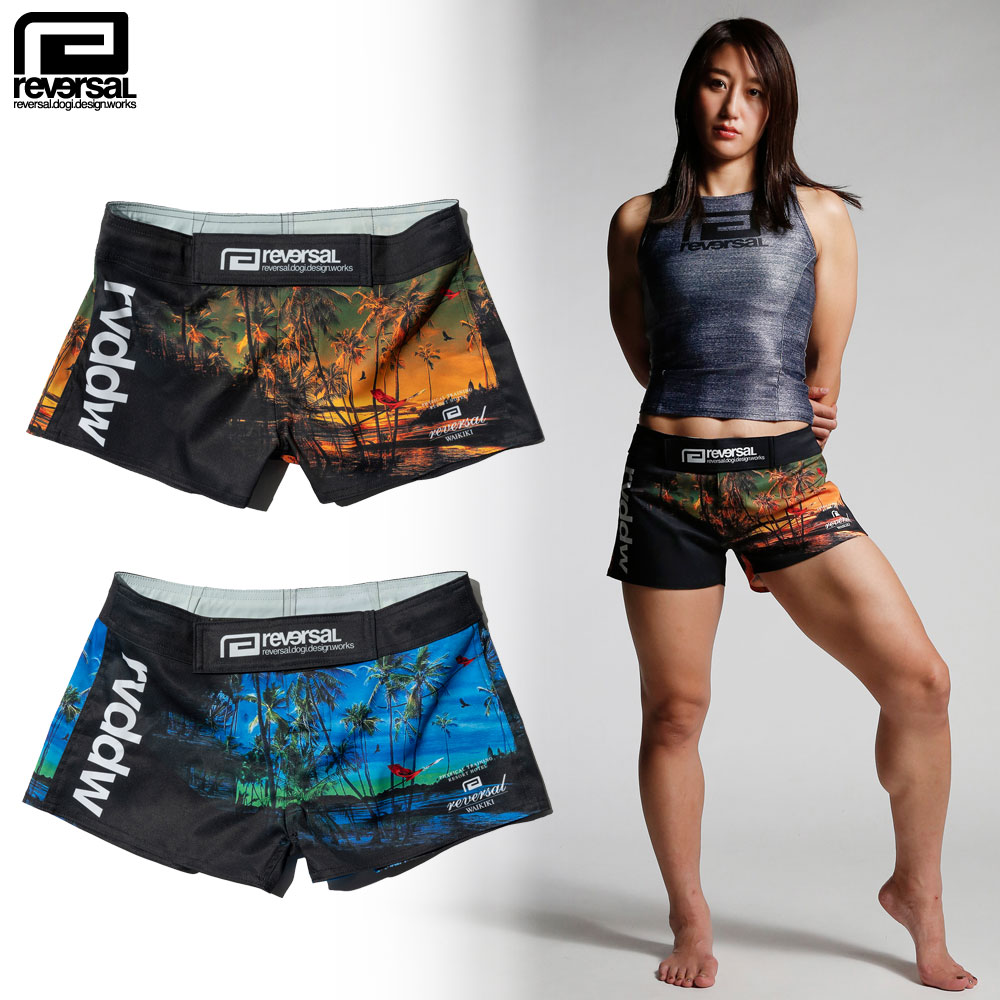 リバーサル　ファイトショーツ　Mサイズ　総合格闘技　キックボクシング　ハーフ reversal リバーサル ショートパンツ ハーフパンツ ファイト