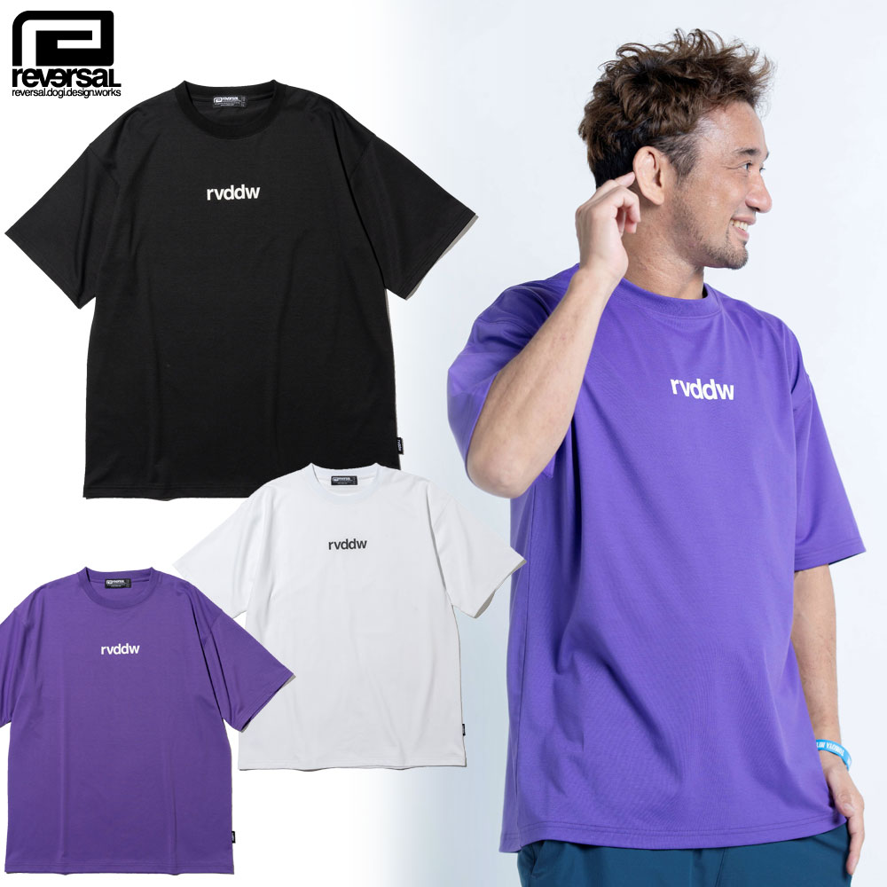 【reversal/リバーサル】Tシャツ 半袖 オーバーサイズ/PEs MVS rvddw OVER SIZE TEE rv24aw051｜ビッグシルエット メンズ レディース 格闘技