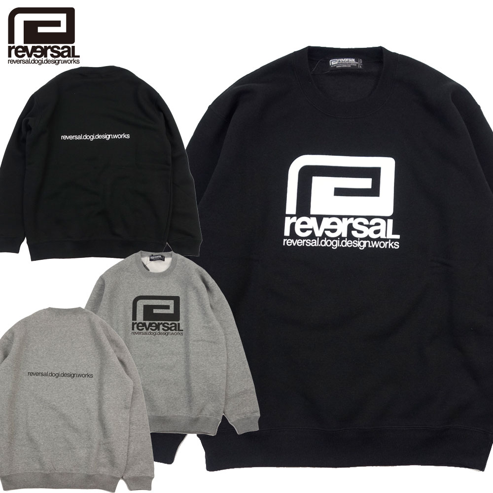 【reversal/リバーサル】クルースウェット トレーナー/BIG MARK SWEATSHIRT rvbs035