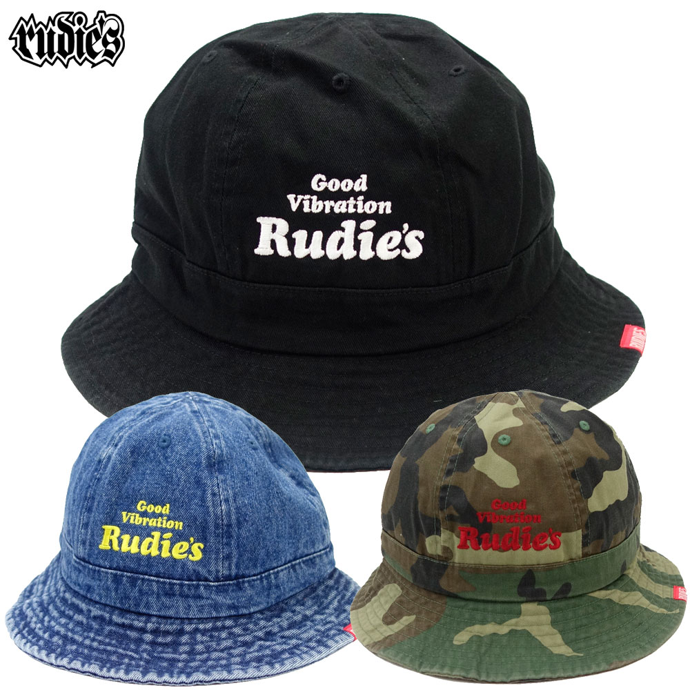 RUDIES ルーディーズ　バケットハット メトロハット 黒 帽子 楽天市場】【RUDIE'S/ルーディーズ】メトロハット/CURVY