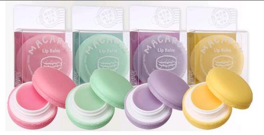 FlamingoHip MACARON LIP  BALM  macaroons lip  balm  Korea  