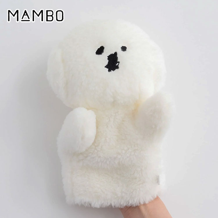 ぬいぐるみポーチ・パペット用ストラップパンプス★ホワイトグリッター★ぬいぐるみ靴 ぬいぐるみポーチ・パペット用ストラップパンプス☆ホワイトグリッター