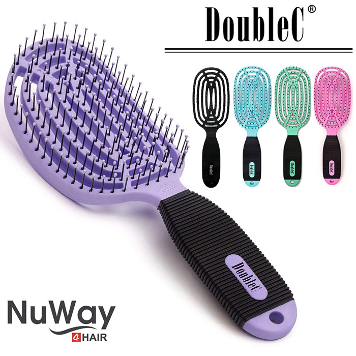楽天市場】NuWay Double C ヘアブラシ ダブルC ニューウェイ