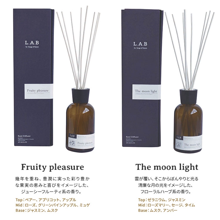 L．A．B リードディフューザー 240mL エルエービー ARTLAB ニシカワ 豪華で新しい