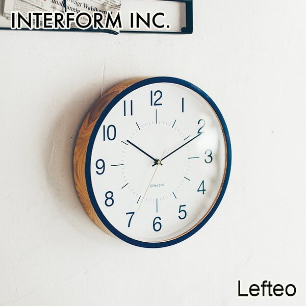 楽天市場】【1800円OFFクーポン】【電池おまけ付】壁掛け時計 Veteli