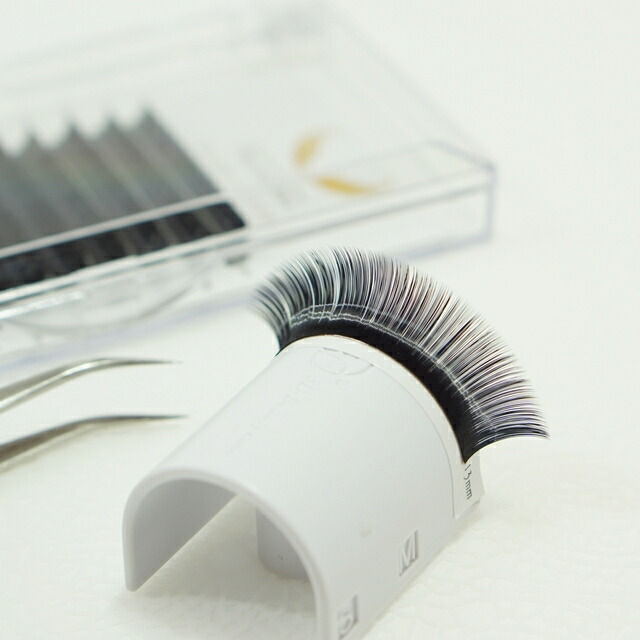 まつ毛エクステ　Jカール　0.07 ボリュームラッシュまとめ売り Jカール】ボリュームラッシュブラック0.07｜ボリュームラッシュ