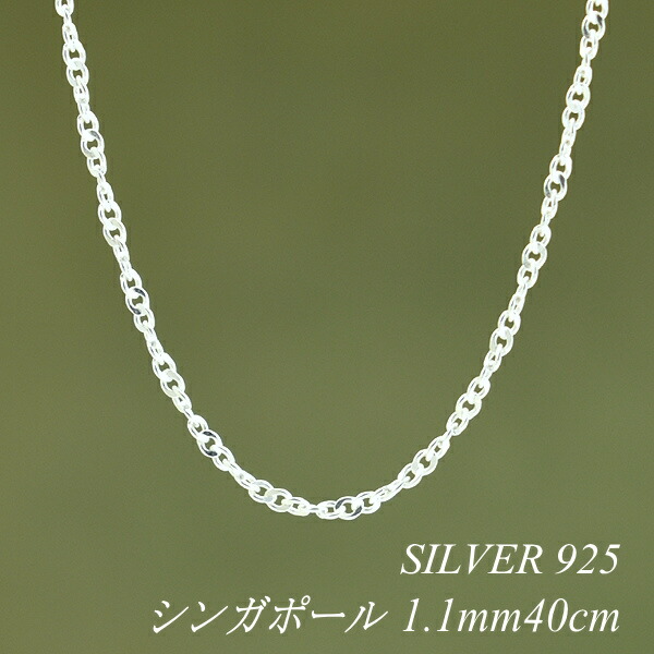 楽天市場】シルバーチェーン ネックレス チェーン アズキチェーン 1.0