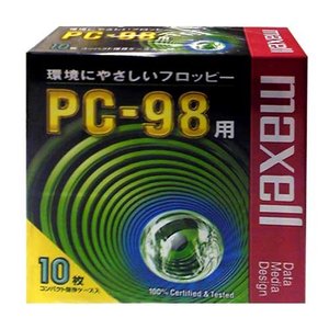 楽天市場】【ピンクタイプ】Maxell 3.5型フロッピーディスク10枚