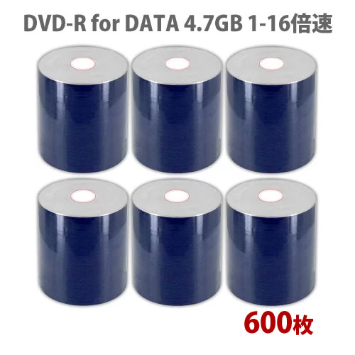 CMC製 DVD-R メディア for DATA 1回記録用 データ用 4.7GB 1-16倍速600枚 *返品交換不可*｜フラッシュストア 9,086円