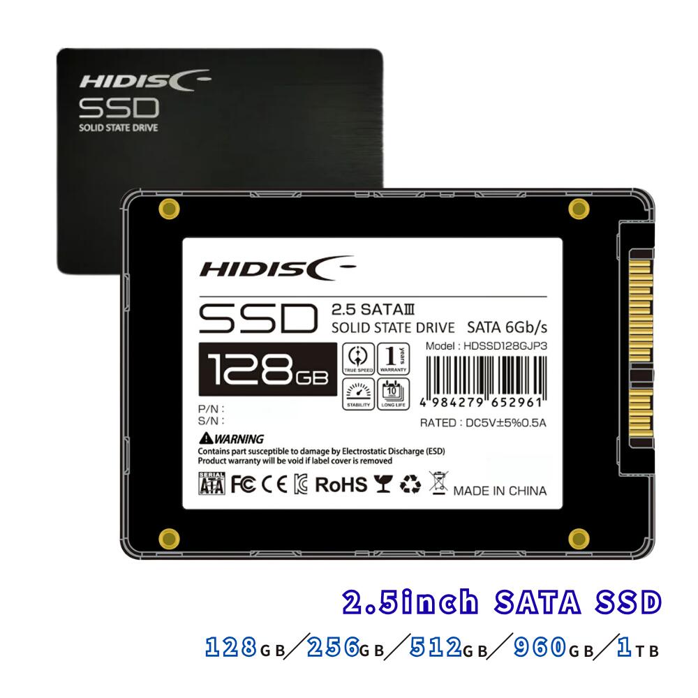 内蔵SSD HIDISC 2.5inch SATA SSD HDSSD_JP3