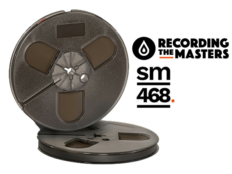 RTM SM468 1/4“ 1200ft(366M) トライデント プラスチックリール　ヒンジボックス付 4,362円