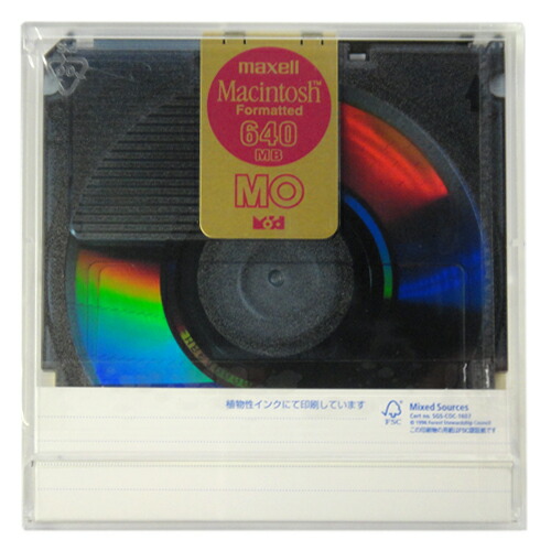【100枚まとめ買い】マクセル 3.5インチ MOディスク 640MB 100枚 Macintoshフォーマット maxell MA-640.MAC.B1P100