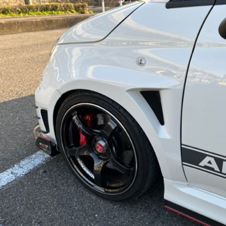 アバルト ABARTH カーボン ピラーパネル Bピラー THREEHUNDRED