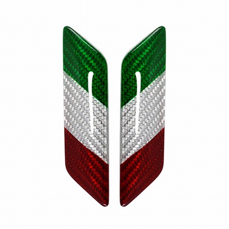 KOSHI カーボンフェンダーエンブレム(イタリア) パーツ|FLATOUT
