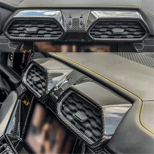 KOSHI Lamborghini Urus カーボンエアーベントカバー ランボルギーニ パーツ インテリア 内装