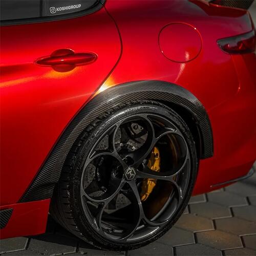 KOSHI Alfa Romeo Giulia GTAm Style リア フェンダーアーチセット アルファロメオ ジュリア パーツ 外装 エクステリア