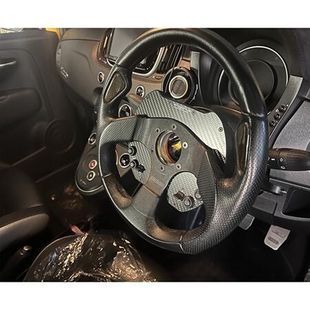 ABARTH595用 ステアリングスイッチケースMT Frog Drive アバルト 室内装飾 室内装飾 部分品