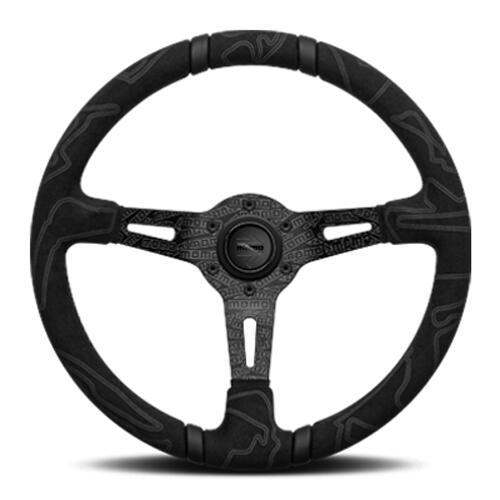 MOMO ステアリング ULTRA BLACK EDITION モモ ステアリングホイール パーツ 内装 インテリア