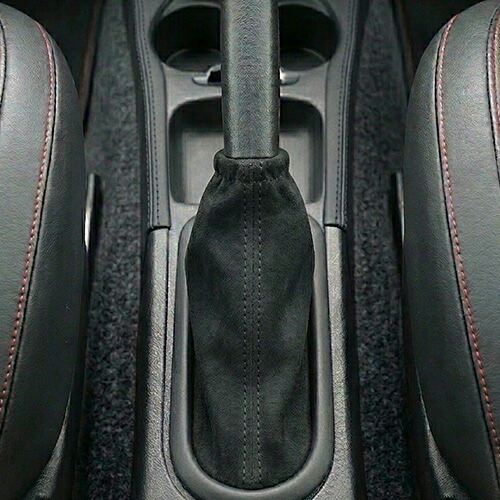 FIAT / ABARTH アルカンターラサイドブーツ(ブラック×ブラックステッチ)