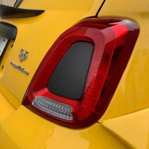 楽天市場】THREE HUNDRED ABARTH 500 595カーボンピラー Aパーツ