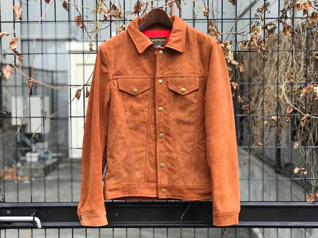 流行 Vanson スエードジャケット Djcb 3rd 革ジャン Type Suede Leather Tabaco バンソン サードタイプ スエードジャケット スリムフィッテッド 牛革 革ジャン レザージャケット Flava フレイヴァ特注モデル 送料 代引き手数料 無料 神戸正規店