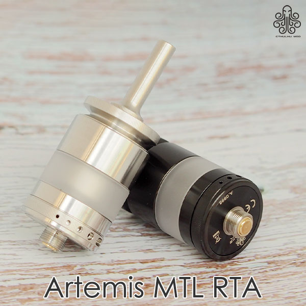 楽天市場 Cthulhu Artemis Mtl Rta クトゥルフ アルテミス Rta Vape アトマイザー Rta 直径22mm タンク Mtl 味重視 シングル Vape専門店フレーバーキッチン