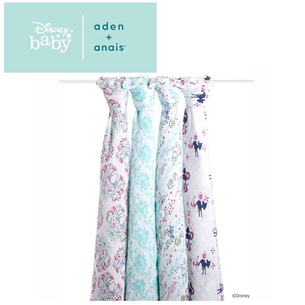 日本正規品 エイデンアンドアネイ Aden Swaddle スワドル おくるみ ディズニーコレクション 4枚セット 出産祝い あす楽対応 Bambi Anais 日本正規品 エイデンアンドアネイ Aden Swaddle スワドル おくるみ ディズニーコレクション 4枚セット 出産祝い あす楽対応 Bambi Anais