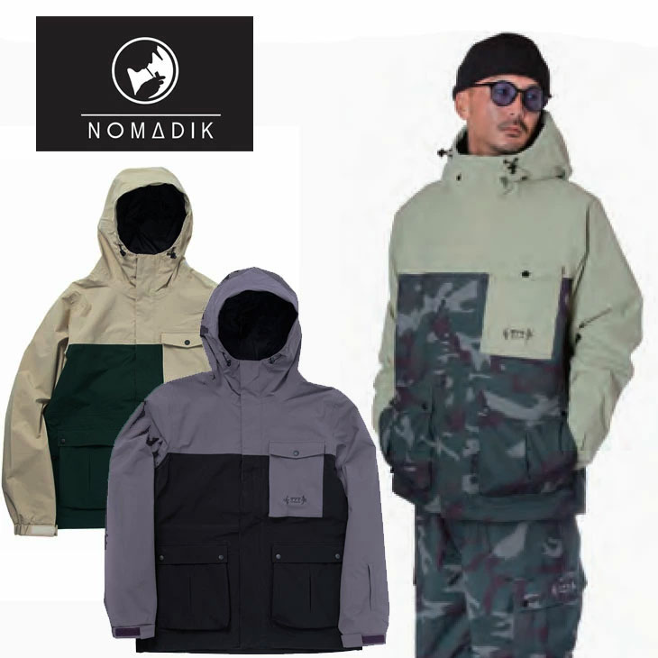 楽天市場】22-23 NOMADIK ノマディック ウエアー 777 SNOW WEAR JACKET