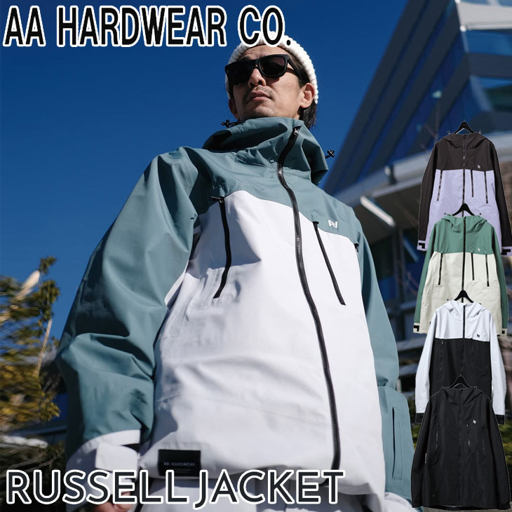 24-25 AA ダブルエー スノーボード ウエア ジャケット メンズ レディース ユニセックス RUSSEL JACKET ship1【返品種別OUTLET】