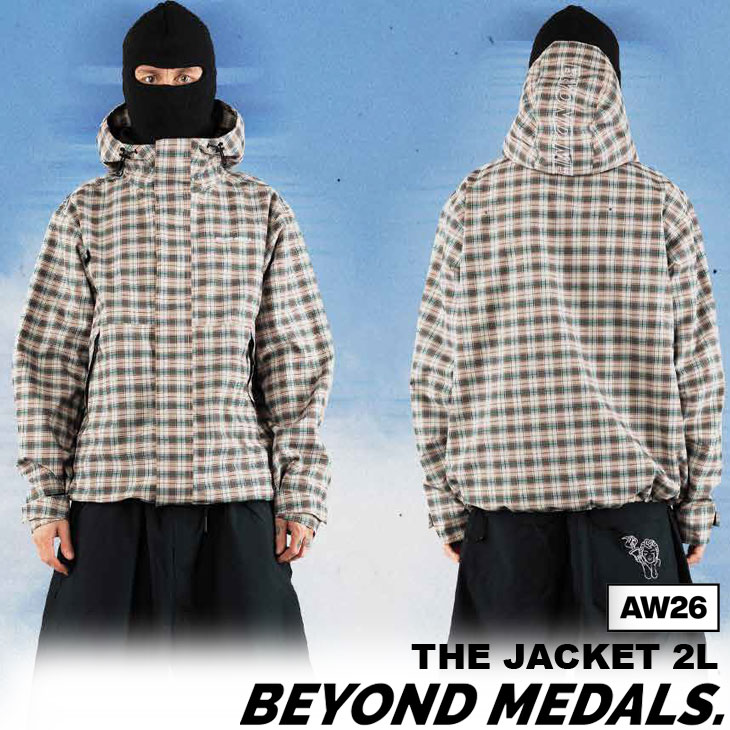 26-27 BEYOND MEDALS ビヨンドメダルズ スノボ ウェアー THE JACKET 2L 上衣 取っておく売りわたす品 11月入荷予定を組む ship1