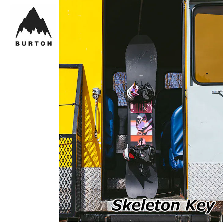 公式ストア 21-22 BURTON バートン スノーボード 板 Skeleton Key