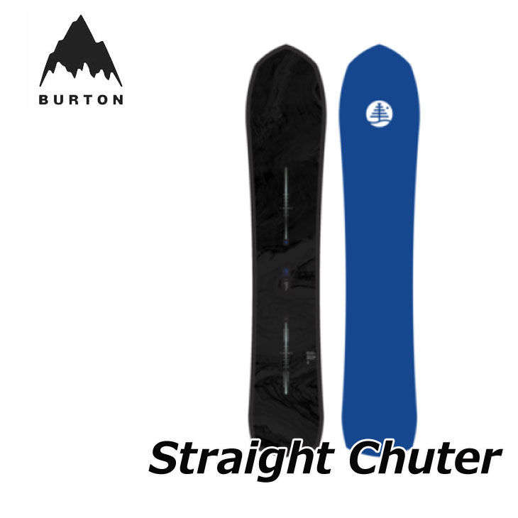 数量は多】 22-23 BURTON バートン スノーボード Straight Chuter