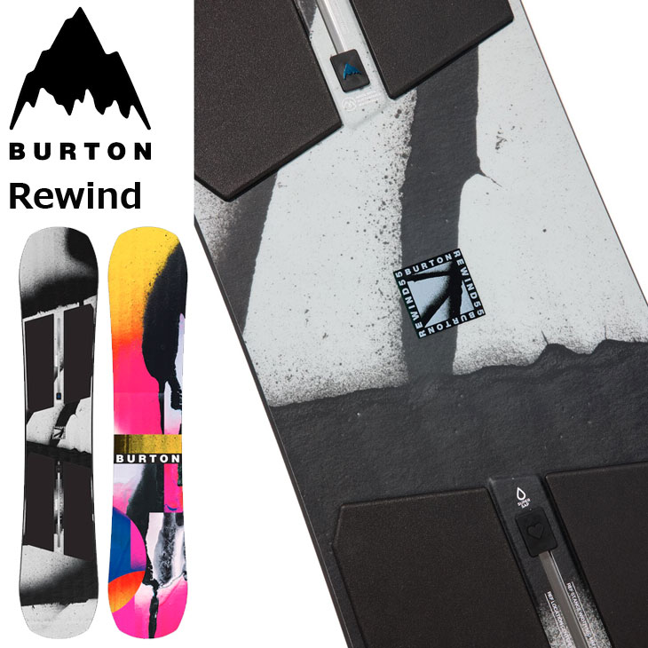 25-26 BURTON バートン スノーボード Burton Rewind リワインド Camber Snowboard 【日本正規品】ship1【返品種別OUTLET】