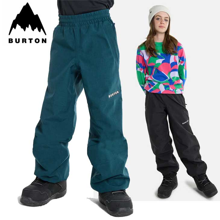 24-25 BURTON バートン キッズ 小わっぱ スノーボード ウエアー WEAR Kids\u0027 Melter Plus Pants メルター 足し加える 2L ズボン下   ship1【返品カテゴリー化OUTLET】