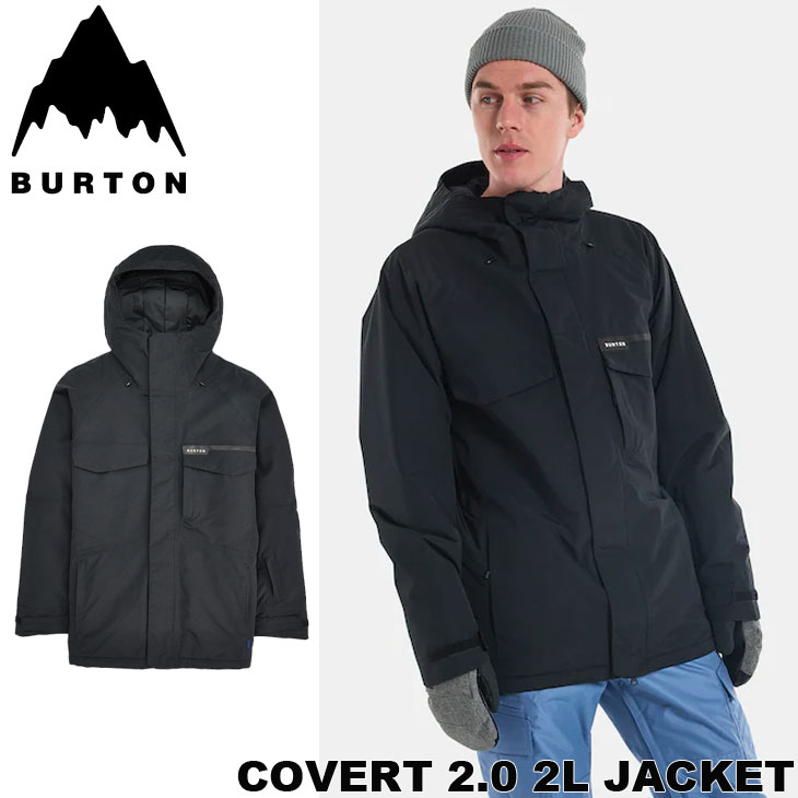 24-25 BURTON バートン メンズ スノーボード ウエアー WEAR Covert 2.0 2L Jacket コバート 上衣  ship1【返品カテゴリー化OUTLET】