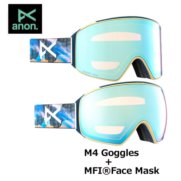 楽天市場】23/24 ANON M4 Toric Goggles + Bonus Lens + MFI® Face