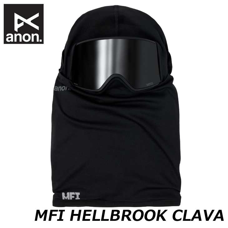 25-26 ANON アノン フェイスマスク MFI Hellbrook Balaclava ヘルブロックバラクラバ MFIゴーグル対応 ship1【返品種別OUTLET】｜FLEAboardshop