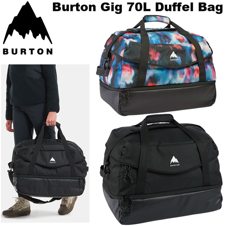 楽天市場】Burton AK 120L Duffel Bag in True Black : エムアイシー