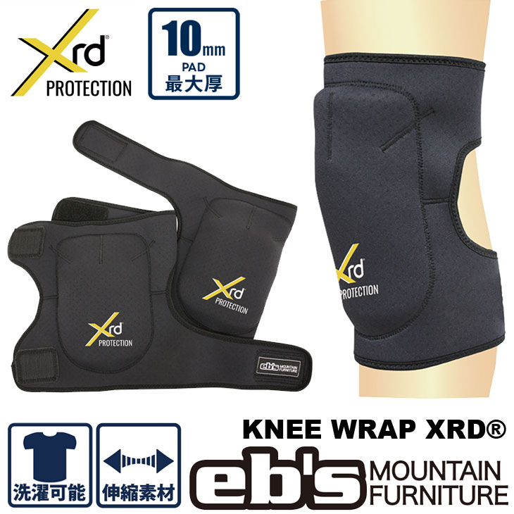 エビス プロテクター 26-27 ebs KNEE WRAP XRD ニーラップ スノボ 衝撃吸収 膝の保護 予約販売品 11月入荷予定 ship1｜FLEAboardshop