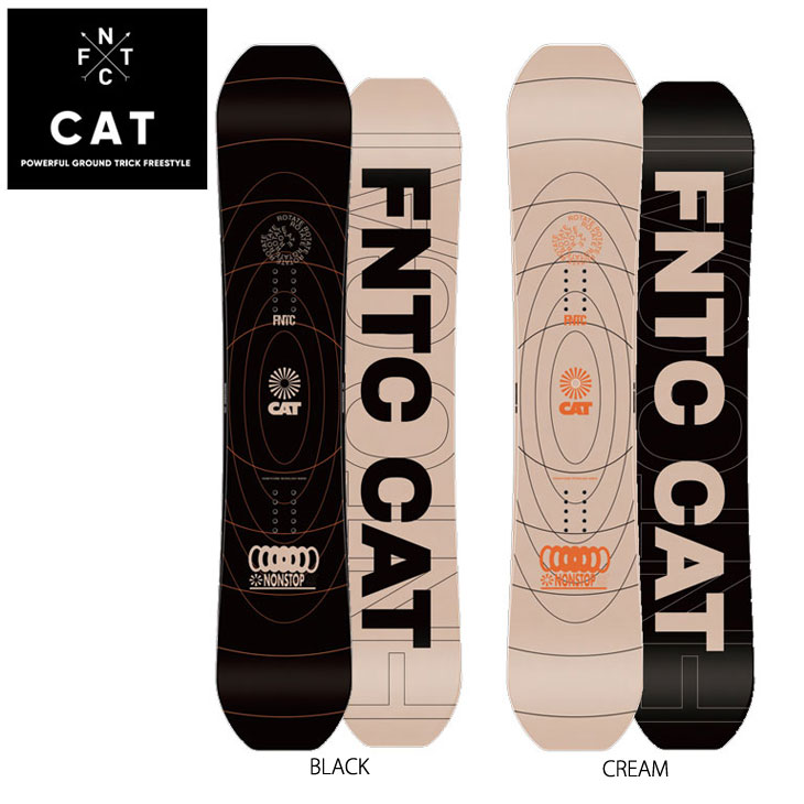 　FNTC CAT 147cm 楽天市場】24-25 FNTC スノーボード 板 CAT シーエーティー レディース