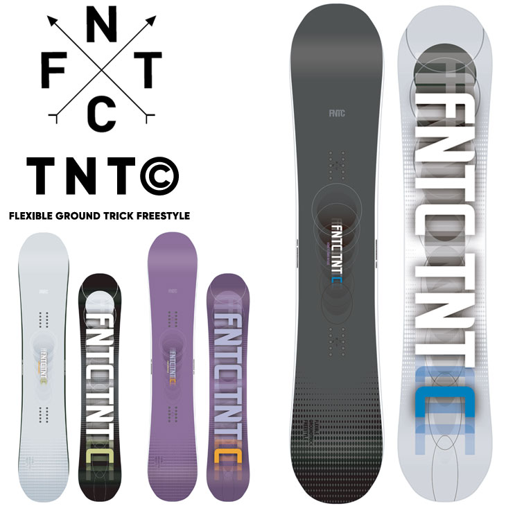26-27 FNTC エフエヌティーシー スノボ スノーボード TNT C ティーエヌティー グラトリ ターン トリック 予約販売品 11月入荷予定 ship1|FLEAboardshop