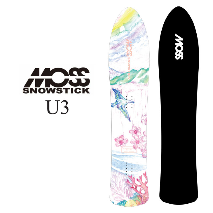MOSS STICK JELLYFISH スノーボード モス スノースティック MOSS SNOWSTICK JELLY FISH 156cm 25-26