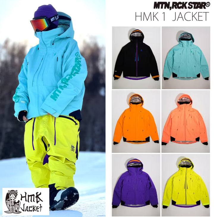 26-27 mountainrockstar MTN ROCK STAR SNOW WEAR HARUMAKI JACKET 【HMK 1 JACKET】 予約販売品 11月入荷予定 ship1