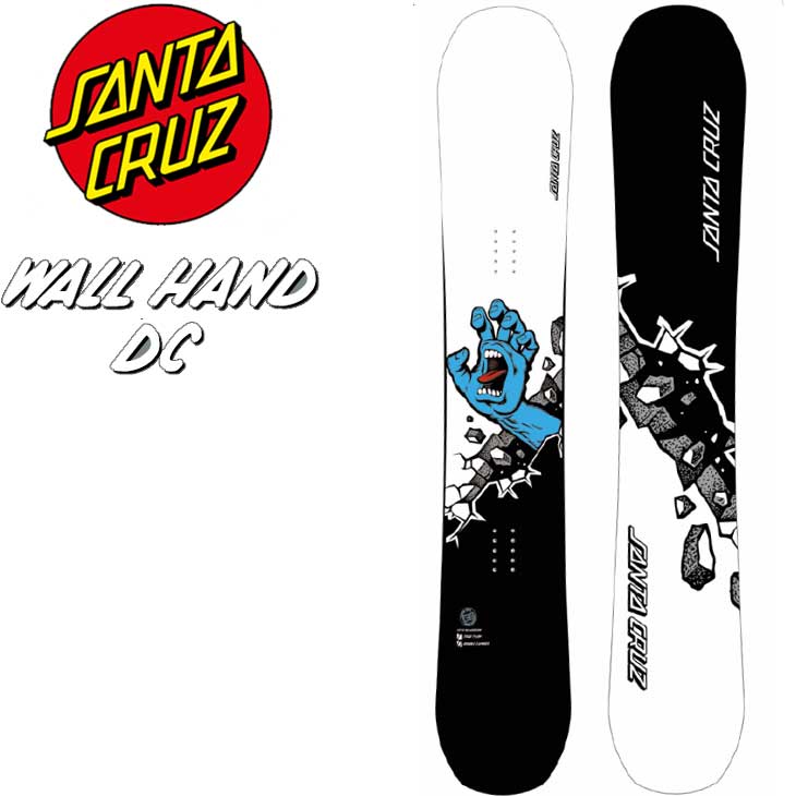 【楽天市場】22-23 SANTA CRUZ サンタ クルーズ スノーボード WALL HAND【HC】 ship1 : FLEAboardshop