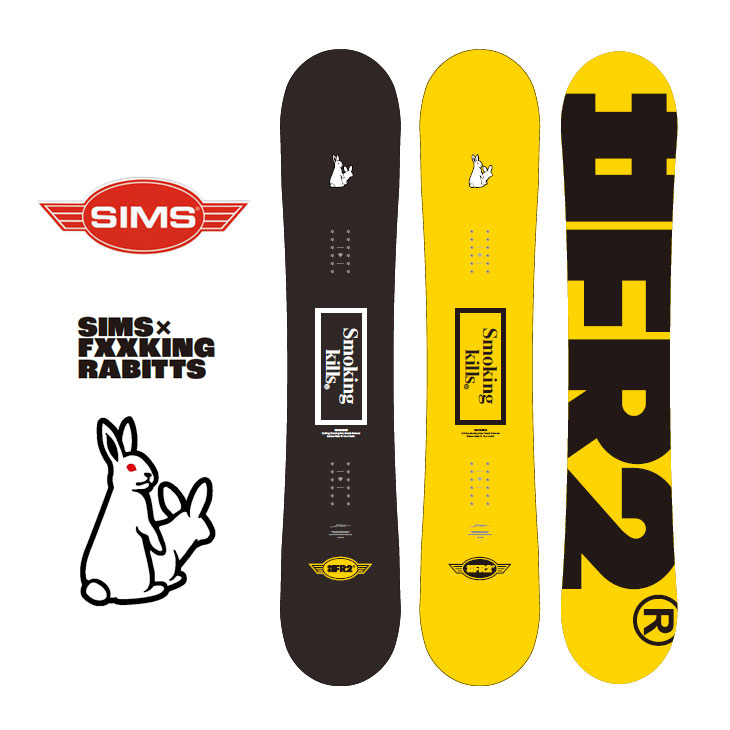 22-23 SIMS/シムス FR2 スノーボード Black
